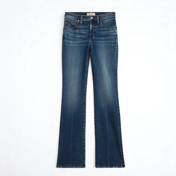 Madewell Tall Kick Out Full-Length Jeans in Devito Wash Size 29T - Picture 4 of 8